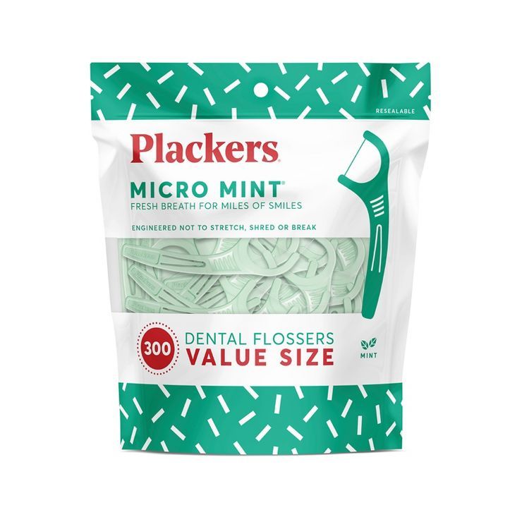 Plackers Micro Mint Flossers | Target