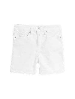 High-Waisted O.G. Straight White Jean Shorts for Women -- 5-inch inseam | Old Navy (US)