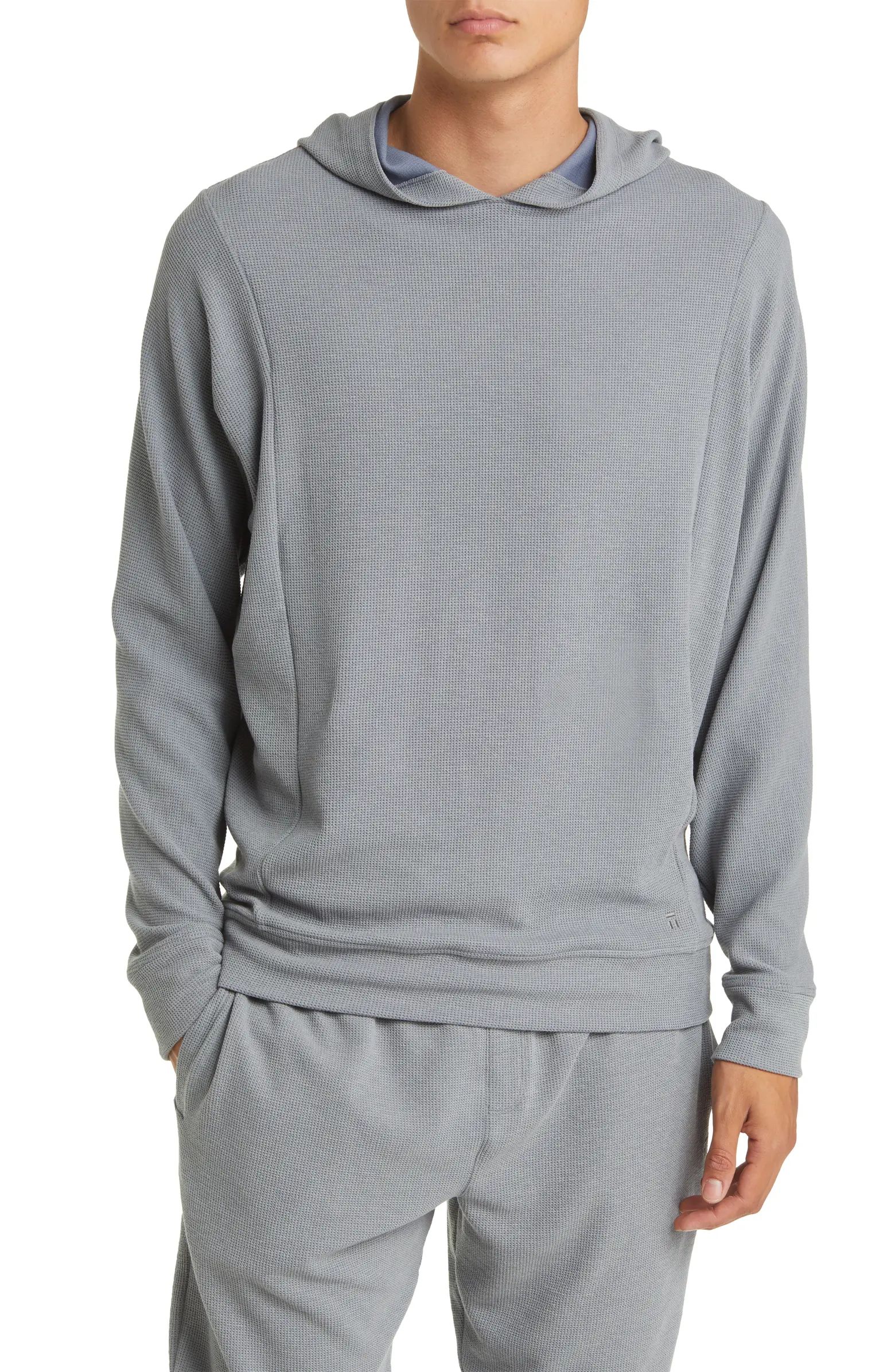 Men's Waffle Lounge Hoodie | Nordstrom