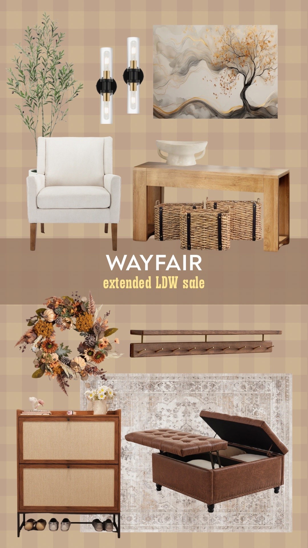 @Wayfair extended their Labor Day Sale and there are some great deals that are perfect for fall. The chair comes in a set of 2 and it is an absolutely beautiful.  I’m loving all the different shades of brown for fall and these all hit the mark.

#LTKSeasonal #LTKHome #LTKSaleAlert
