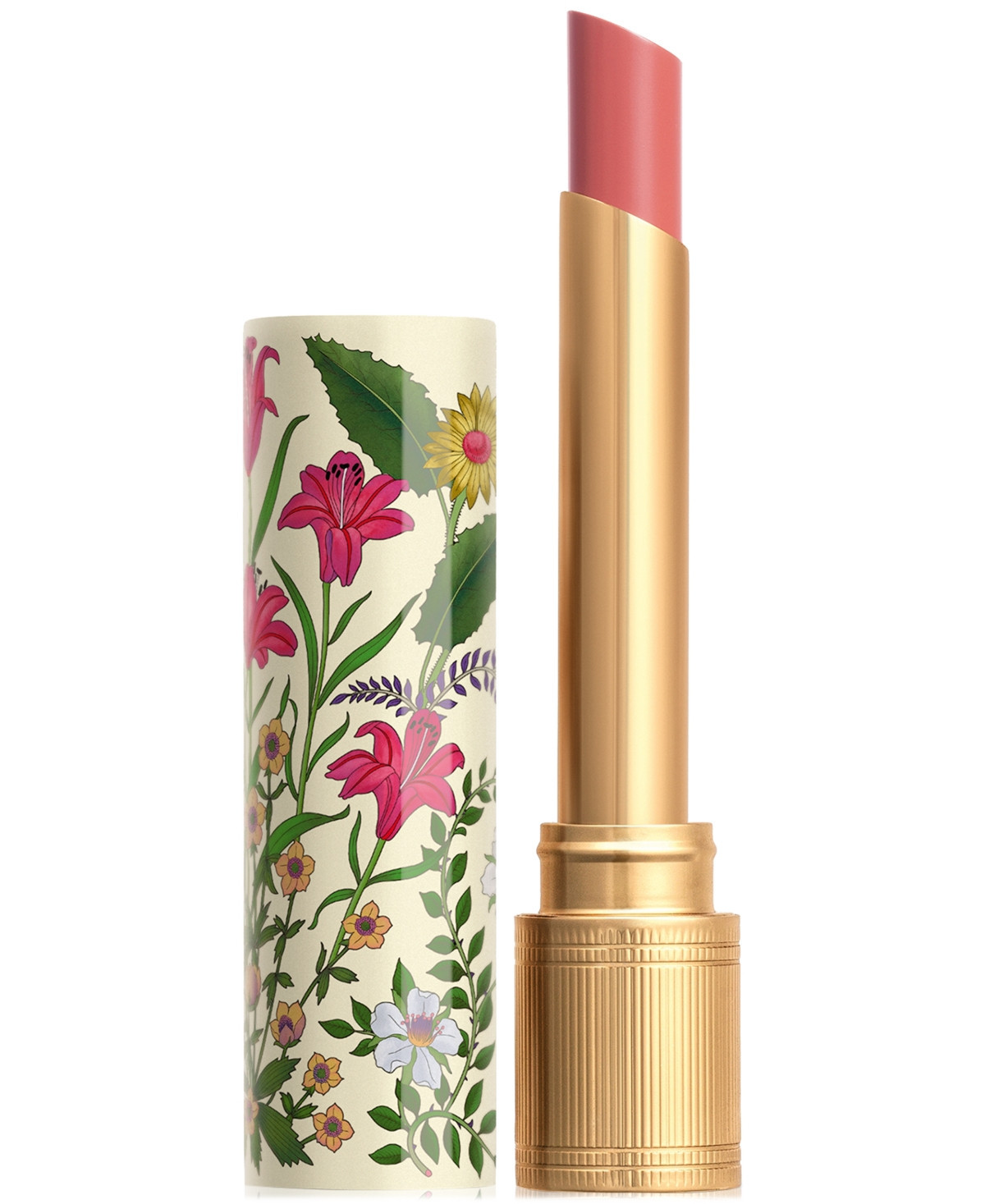 Gucci Flora Gorgeous Gardenia Rouge de Beaute Brillant Limited-Edition Lipstick - They Met in Argentina - 208 - They Met in Argentina | Macy's