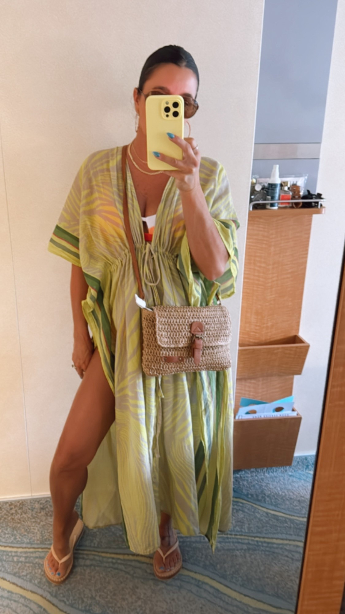 St. Thomas strolls in my Banana Republic kaftan—breezy, bold, and effortless.
This exact color combo is sadly no longer available, but not to  worry… I’ve linked the other gorgeous color options still available in my LTK. Perfect for your next getaway or beach day glam ✨🌺

#LTKtravel #LTKresort #LTKcruise #BananaRepublicStyle #ResortWear #CruiseOutfit #IslandStyle #BeachVacationLooks #LTKfinds #StThomasStyle


#LTKSeasonal #LTKTravel #LTKFindsUnder100