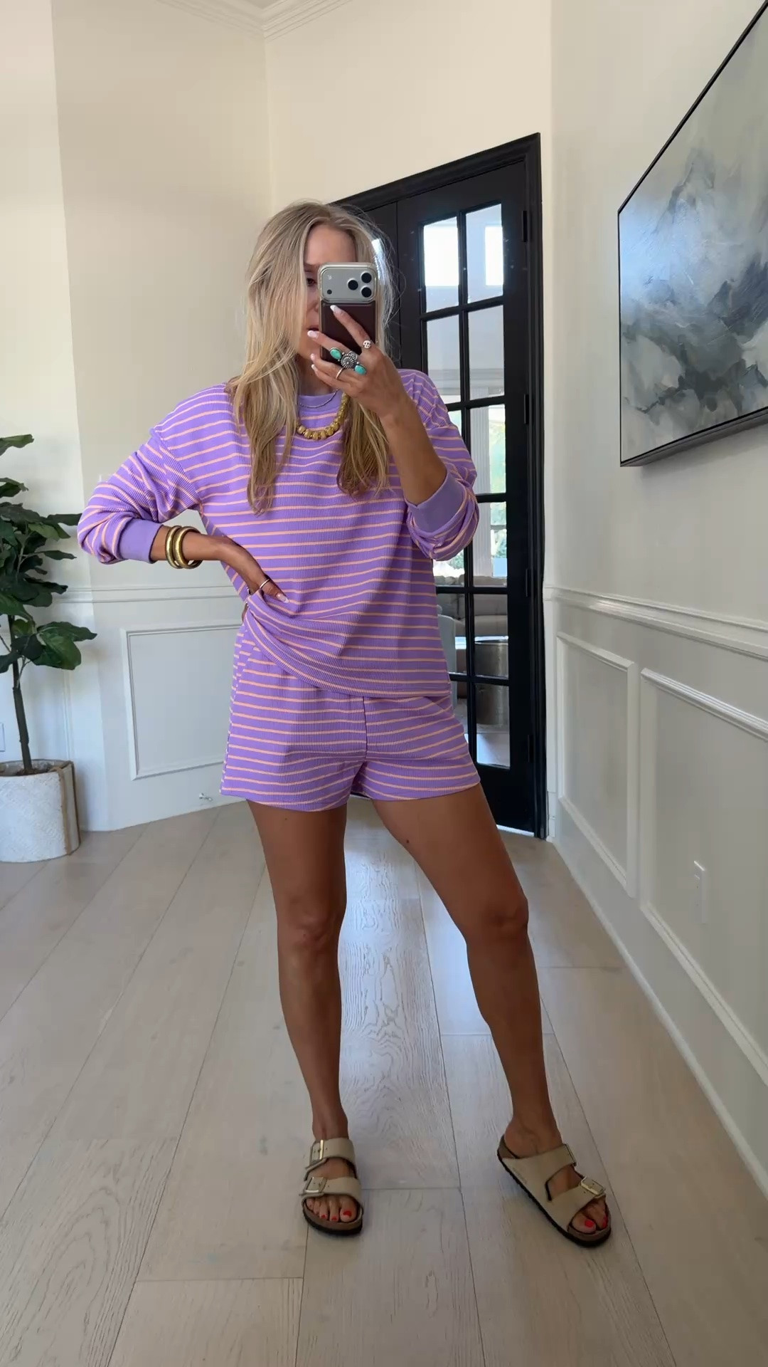Better than Free People ribbed lounge set— comes in soooooo many cute colors for under $40✨