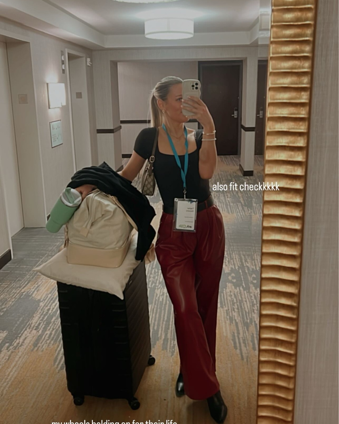 spicing up the corporate girly fit with some red 🌶️ 

#LTKstyletip