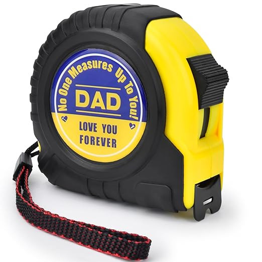 Fathers Day Dad Gifts for Dad - Tape Measure 25 ft Gifts for Husband Birthday from Daughter Son K... | Amazon (US)