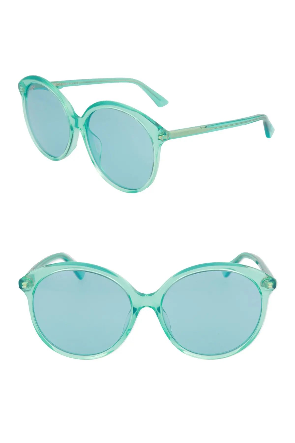 GUCCI Core 59mm Round Sunglasses at Nordstrom Rack | Hautelook