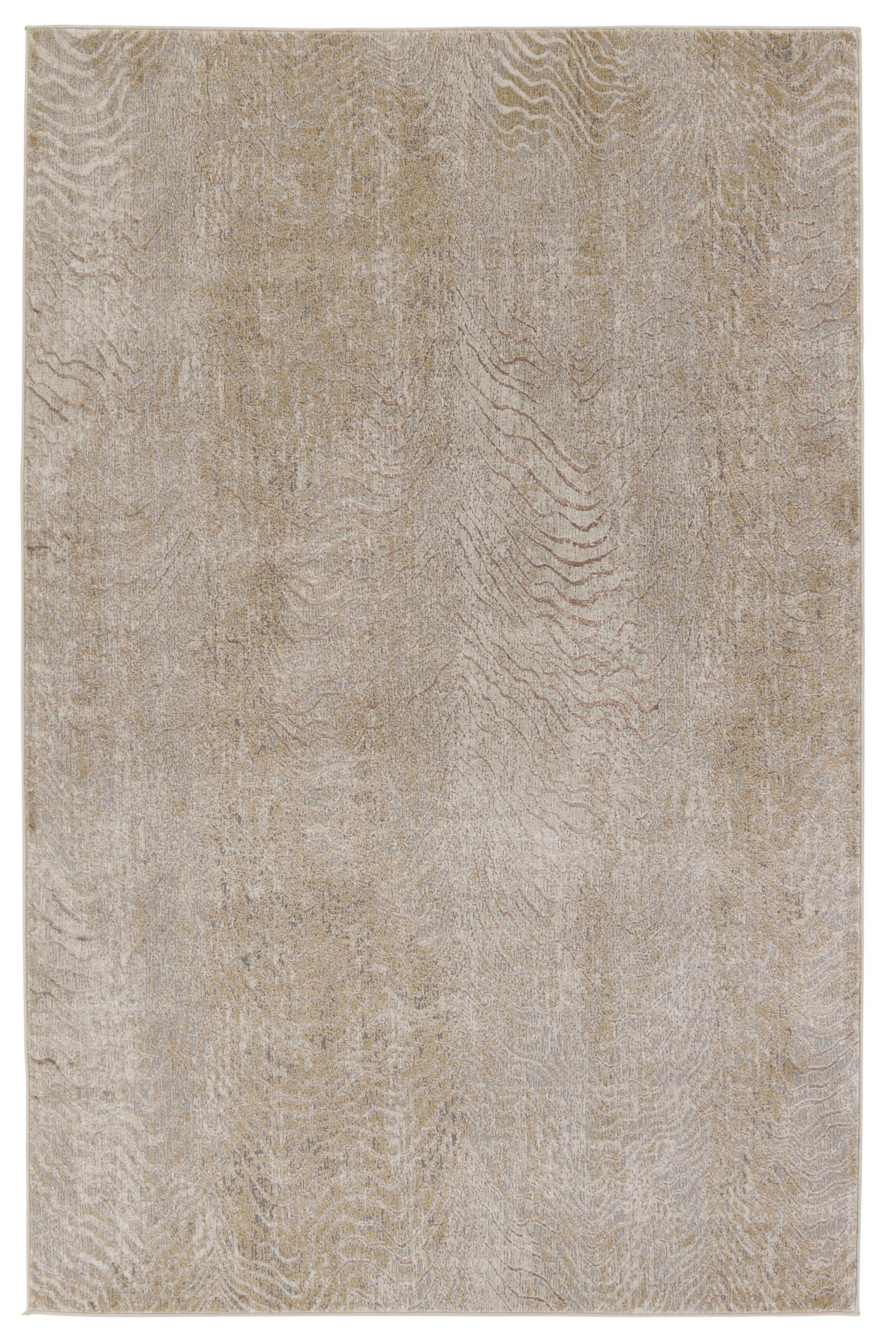 Richview Animal Print Area Rug in Brown/Taupe | Wayfair North America