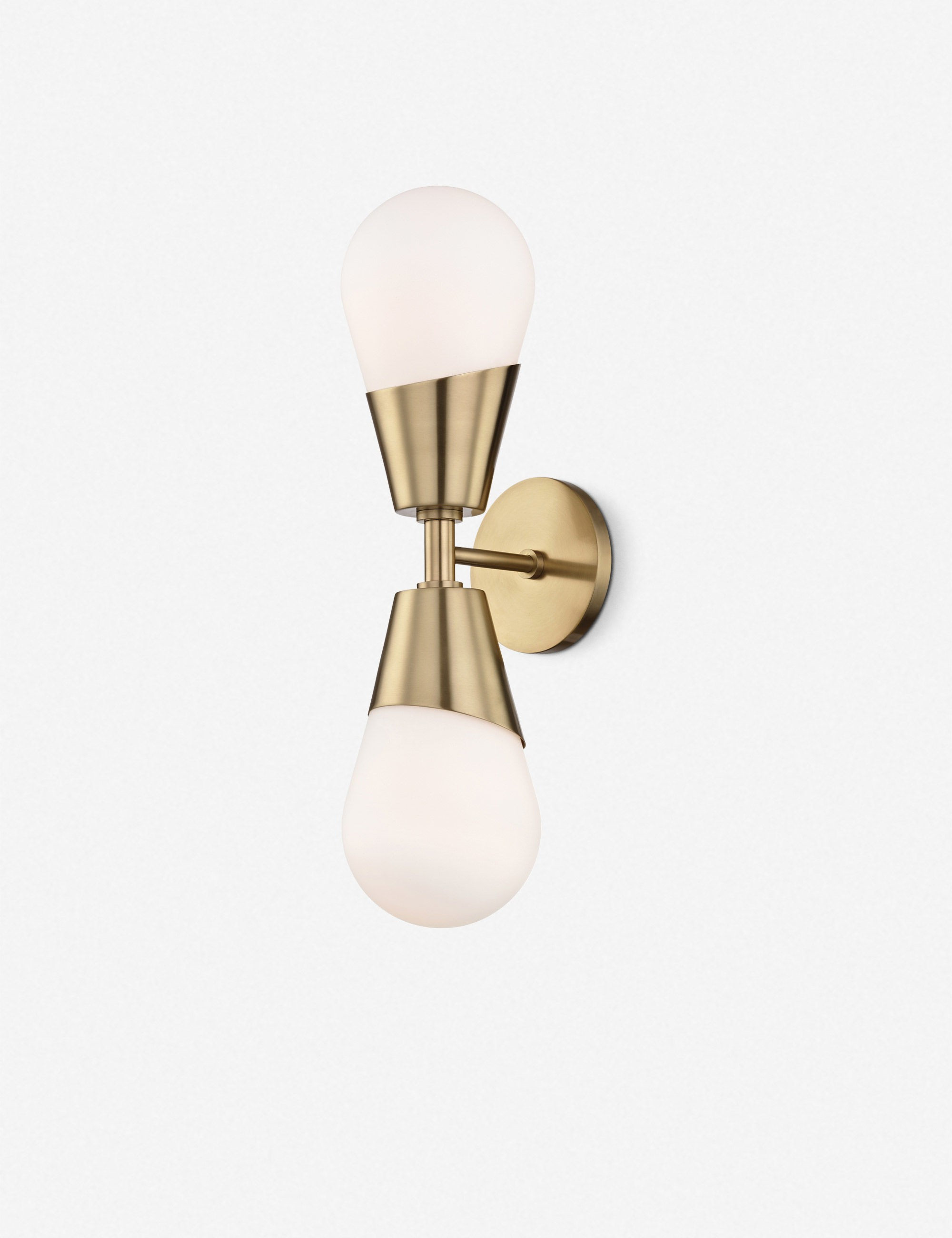 Prim Sconce, Aged Brass | Lulu and Georgia 