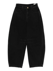 Aje Remy Barrel Jeans | Black | FARFETCH CA
