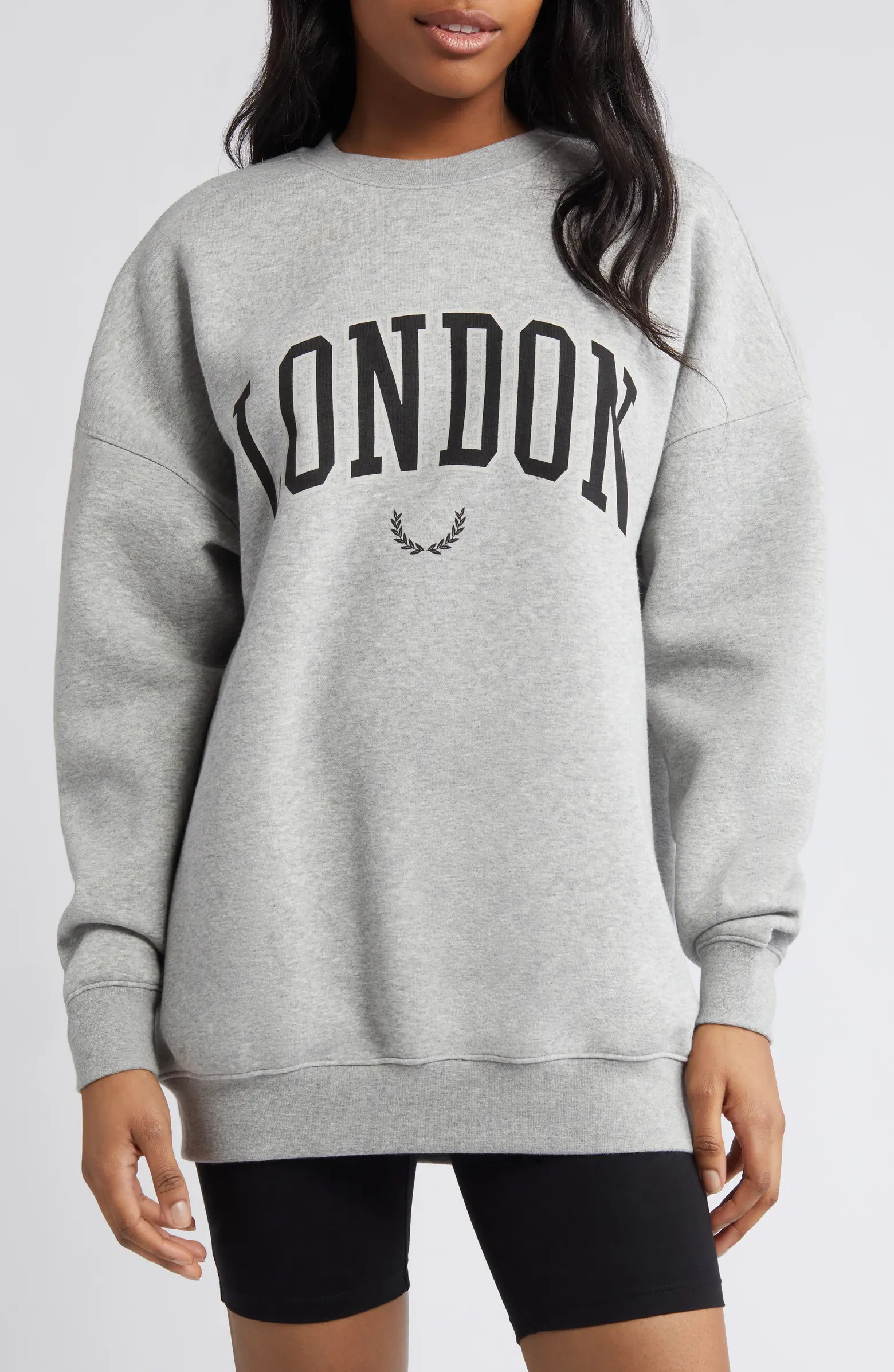 Oversize Graphic Crewneck Sweatshirt | Nordstrom