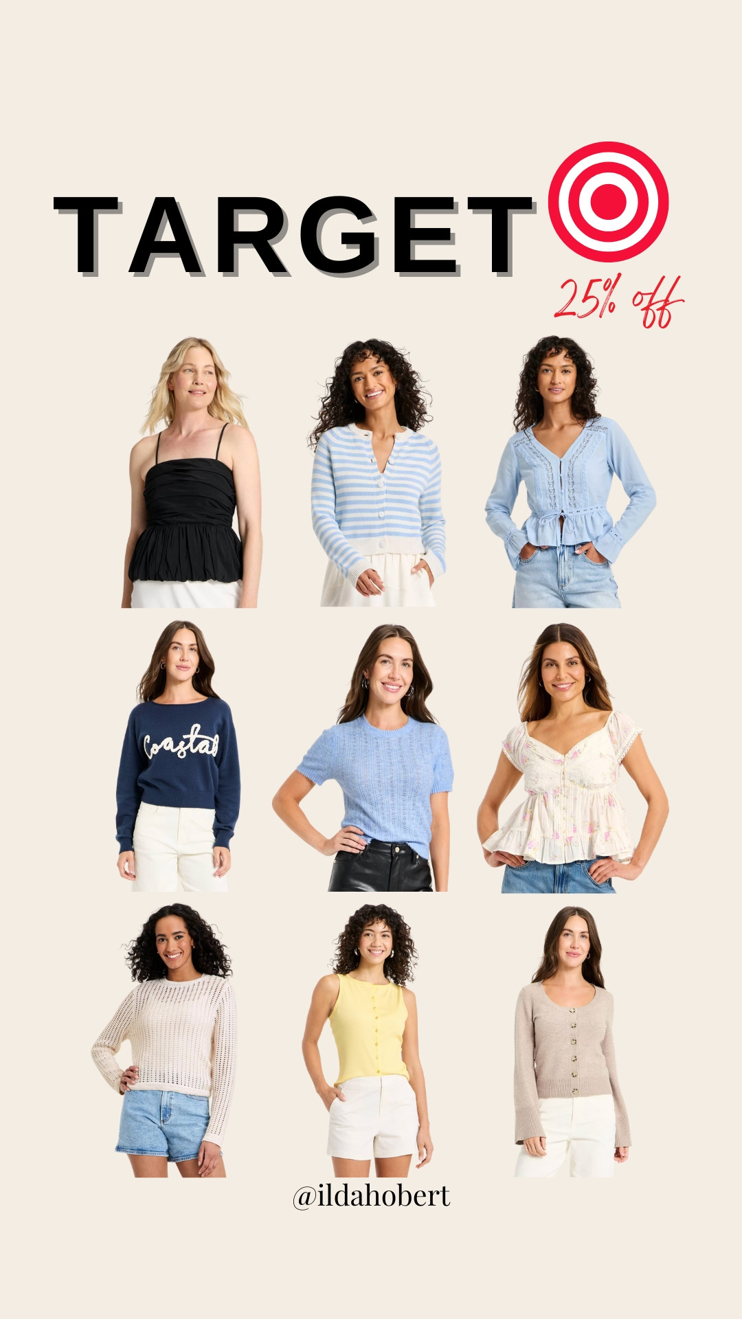 Target has 25% off select tops right now! 🌸 These are some of my favorite finds — perfect for everyday outfits, layering, and warmer weather.

spring, spring outfit, summer, target, target style, @target 

 

#LTKootd #LTKSeasonal #LTKSaleAlert