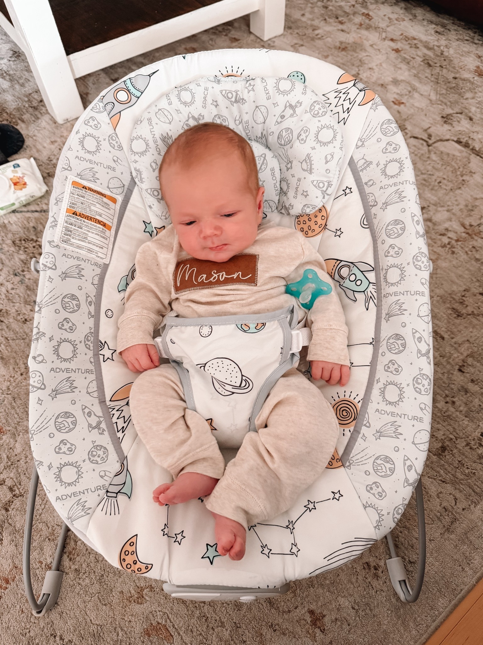 Baby Bouncer, Infants Bouncy Seat with Music and Vibrations,Portable Baby Rocker for Newborns Indoor Outdoor Use 0-6 Months Up to 20 lbs

#LTKSaleAlert #LTKBaby #LTKTravel