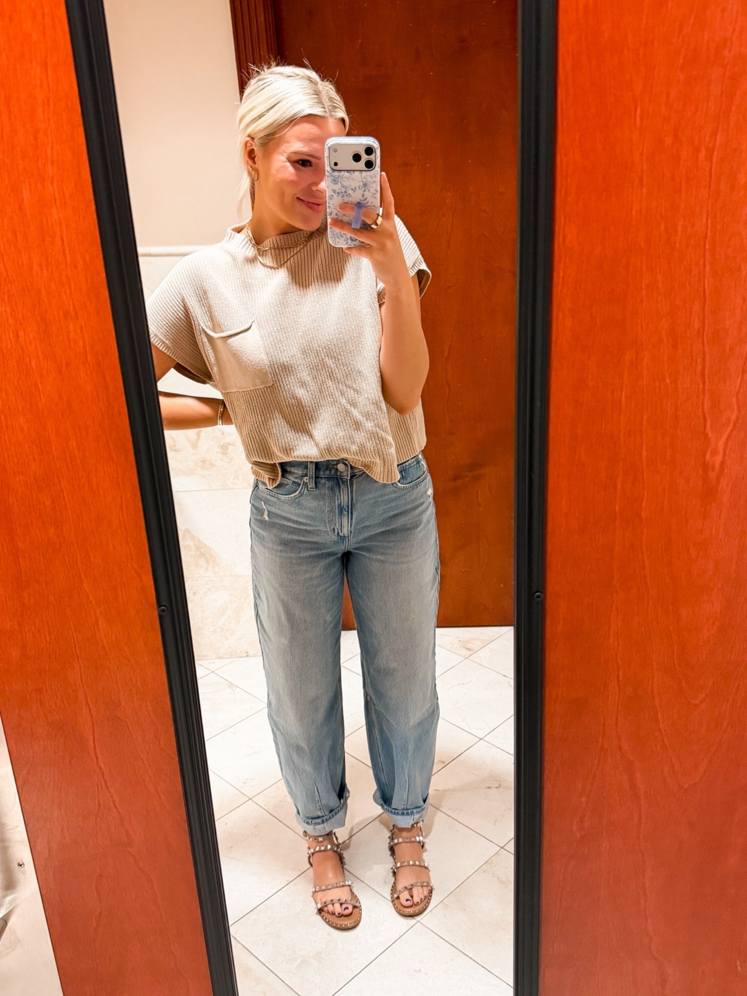Are you serious target?! These are incredible, $38 barrel jeans that are so comfy and the fit is top tier!! I got a size 6 long so I could roll them, I could probably do a 4 so definitely size down if you’re in between

#LTKmomlife #LTKTall
