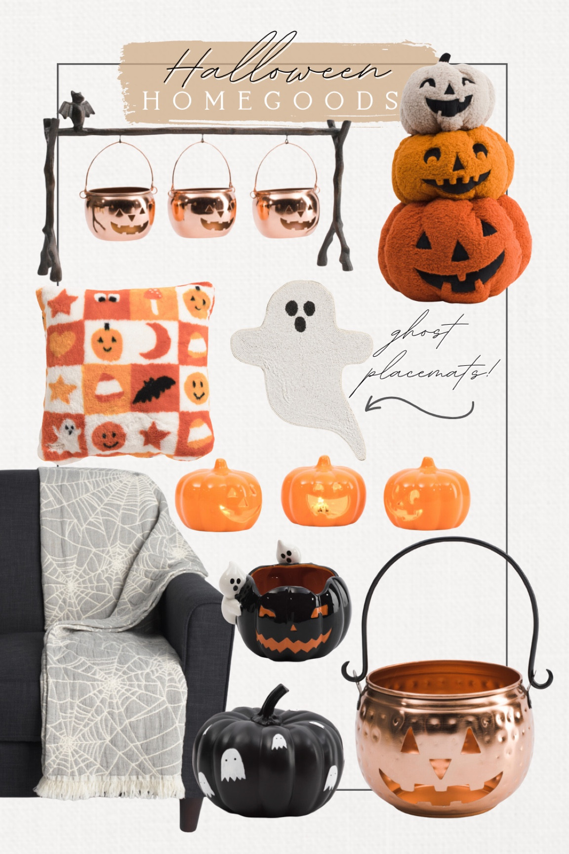 Halloween home decor at homegoods 2024 - cute Halloween decor - orange and black 👻🎃

#LTKFamily #LTKSeasonal #LTKHome