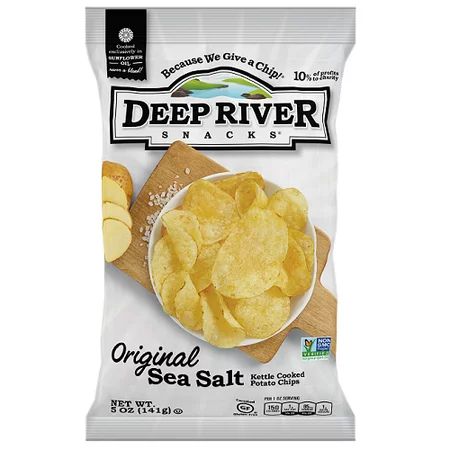 Original Sea Salt Kettle Chips, 5oz, 12 Ct | Walmart (US)