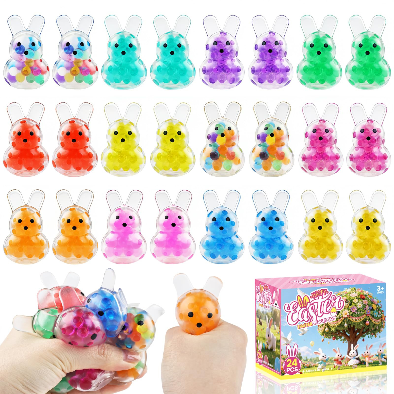 Easter Basket Stuffers, Easter Egg Fillers, Easter Basket Essentials Bunny for KidsTeens Toddler ... | Amazon (US)