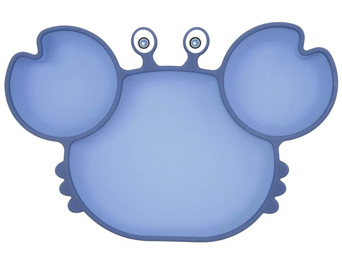 Silicone Suction Plate for Toddlers - Self Feeding Training Divided Plate Dish and Bowl for Baby ... | Amazon (US)