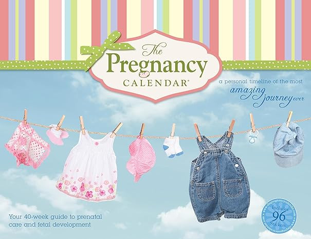 The Pregnancy Calendar - Your 40-Week Guide to Prenatal Care and Fetal Development      Calendar ... | Amazon (US)