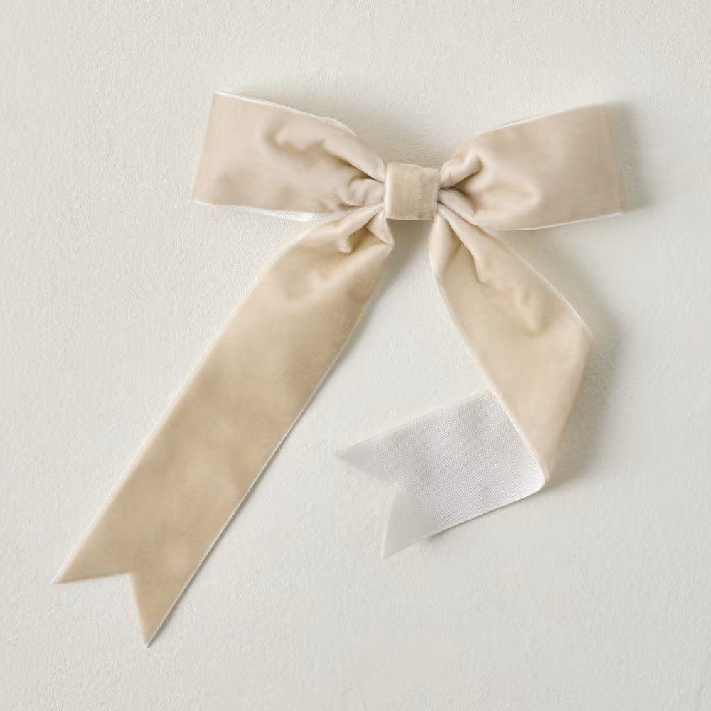 Velvet Bow Ornament Clip, Set of 8 | Magnolia