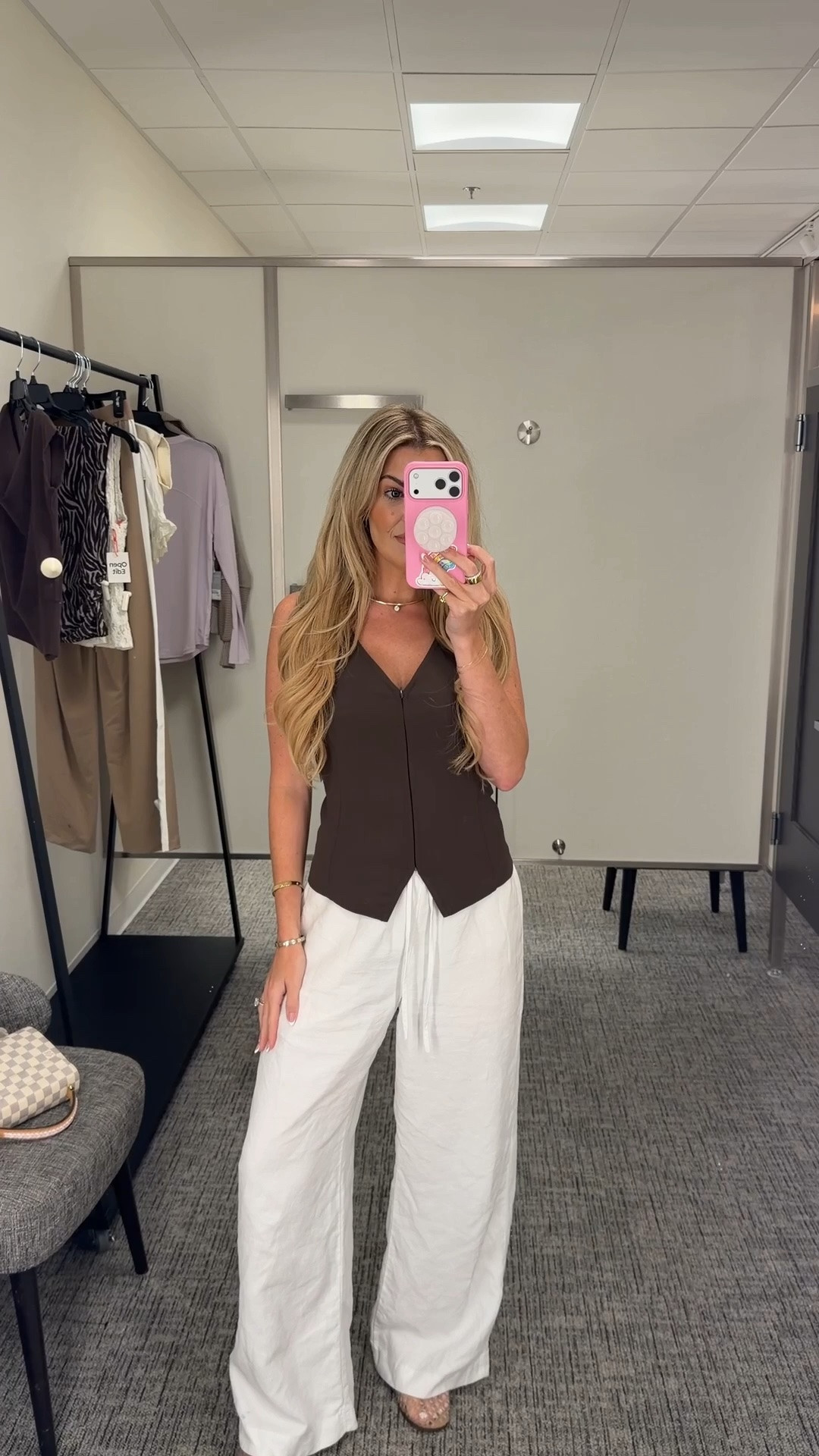this top is so chic! already imagining how I will style with a cute skirt, trousers and even jeans! (wearing size small) 

nsale, nordstrom sale, on sale, fall tops, fall outfit inspo, chocolate brown

#LTKSaleAlert #LTKSeasonal