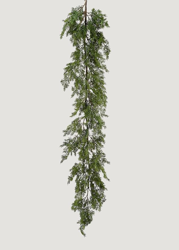Fake Cedar Greenery Garland - 66" | Amazon (US)