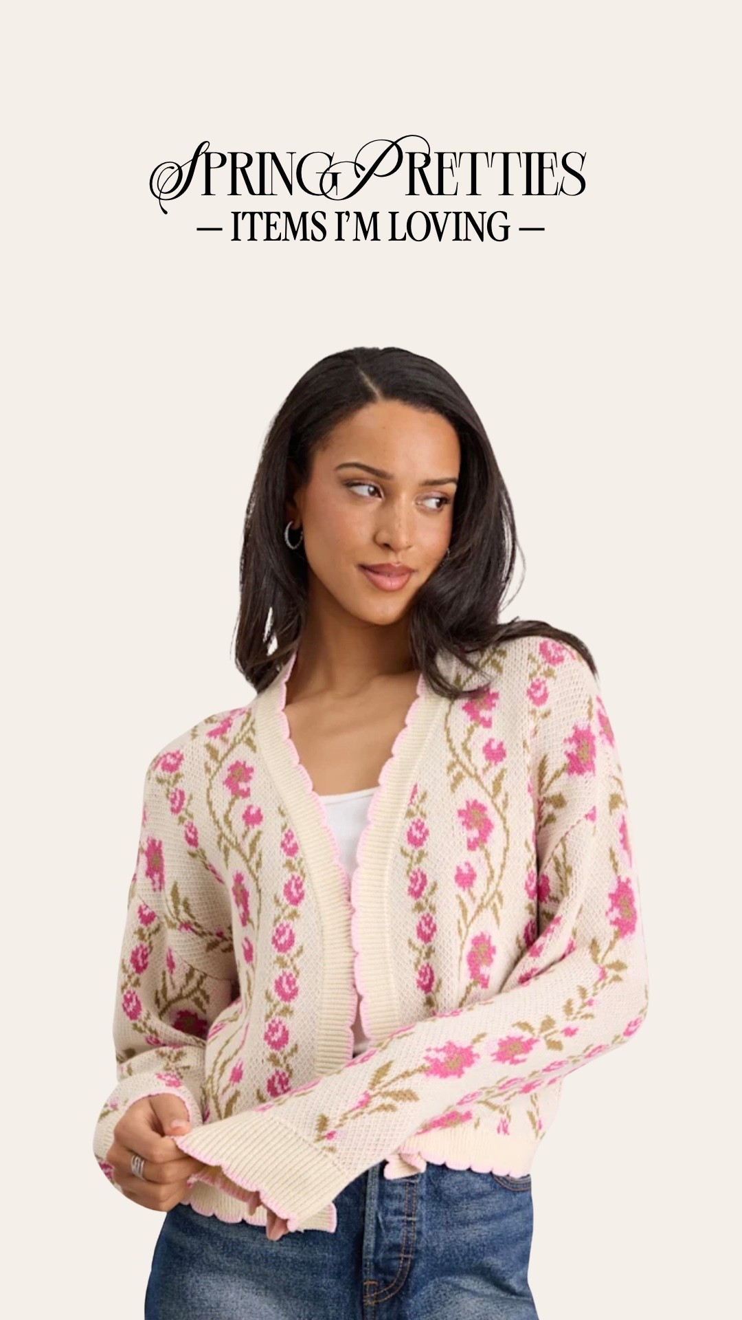 This cardigan for spring!!! Would be so cute for Easter too!


Outfit inspo. Spring style. Spring outfit. Floral. Cardigan. Spring sweater. Easter outfit  

#LTKSeasonal