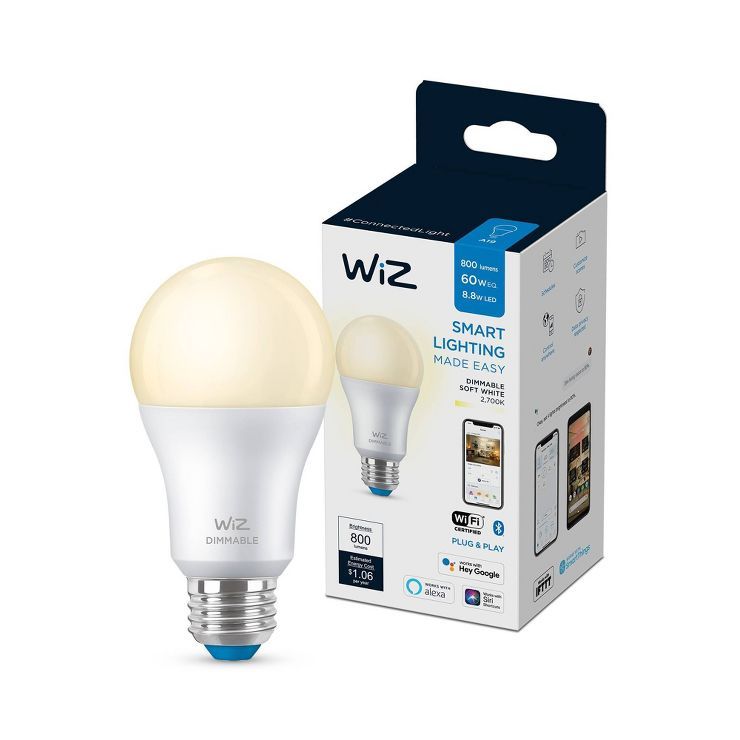 WiZ A19 Smart LED Bulb Soft White | Target