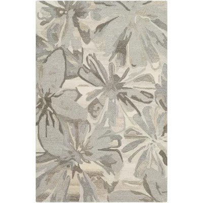 Elsberry Hand-Tufted Wool Taupe Area Rug | Wayfair North America