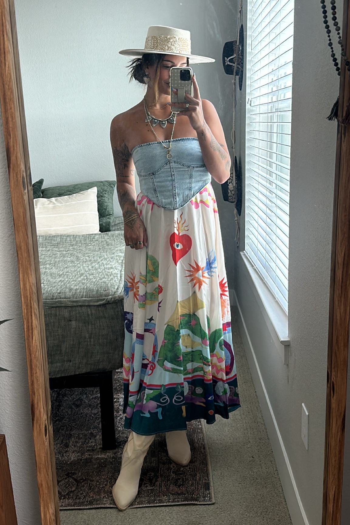 Styling this funky Amazon maxi dress for a western vibe!

#LTKStyleTip #LTKShoeCrush #LTKFindsUnder100