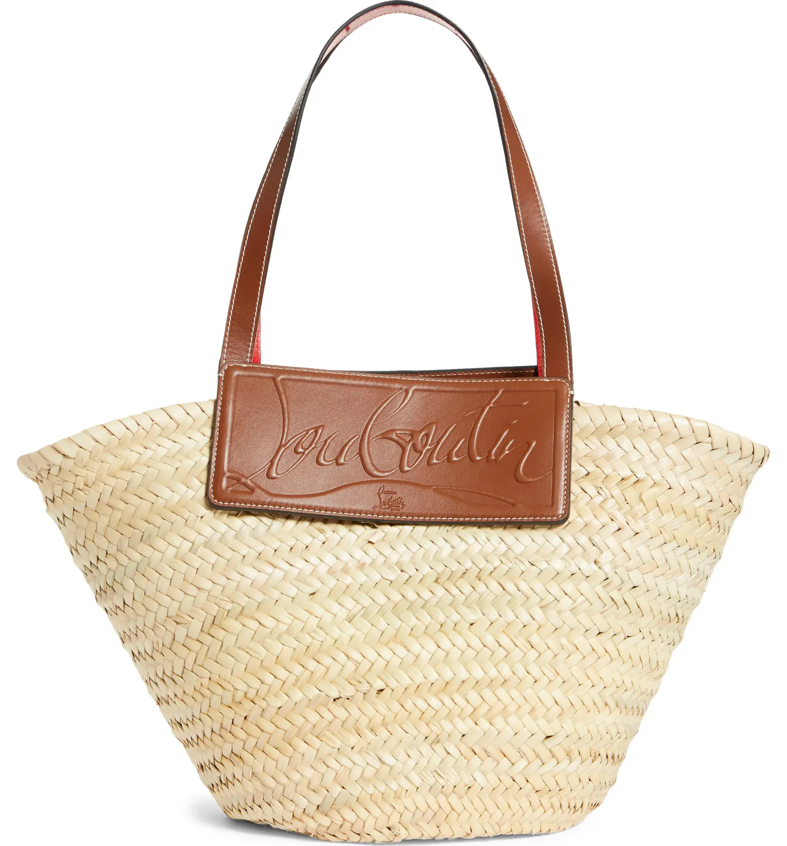Loubishore Logo Straw Tote | Nordstrom