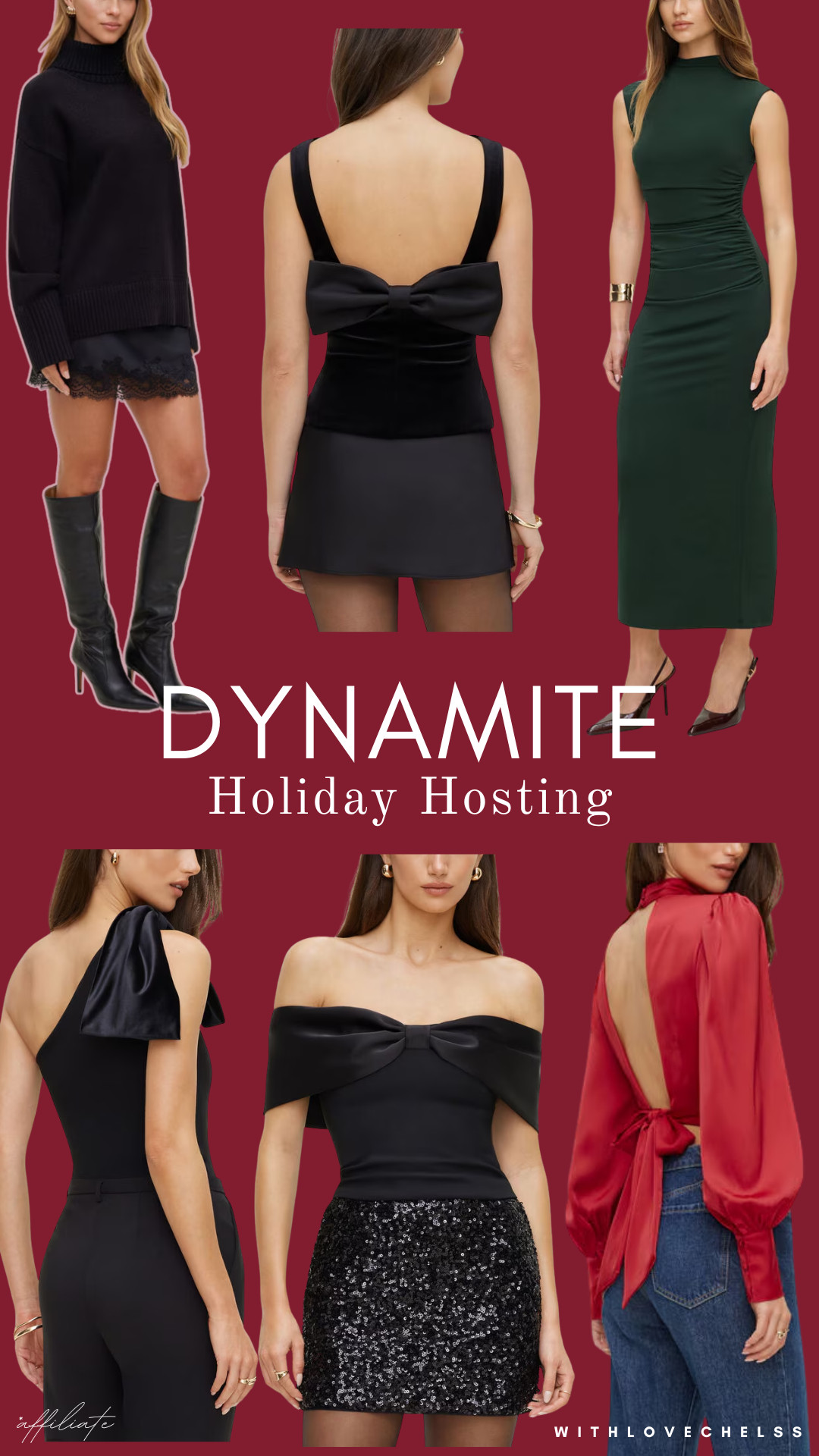 Holiday hosting outfit inspo with Dynamite! 

 #LTKcanada #LTKwinter #LTKpartywear