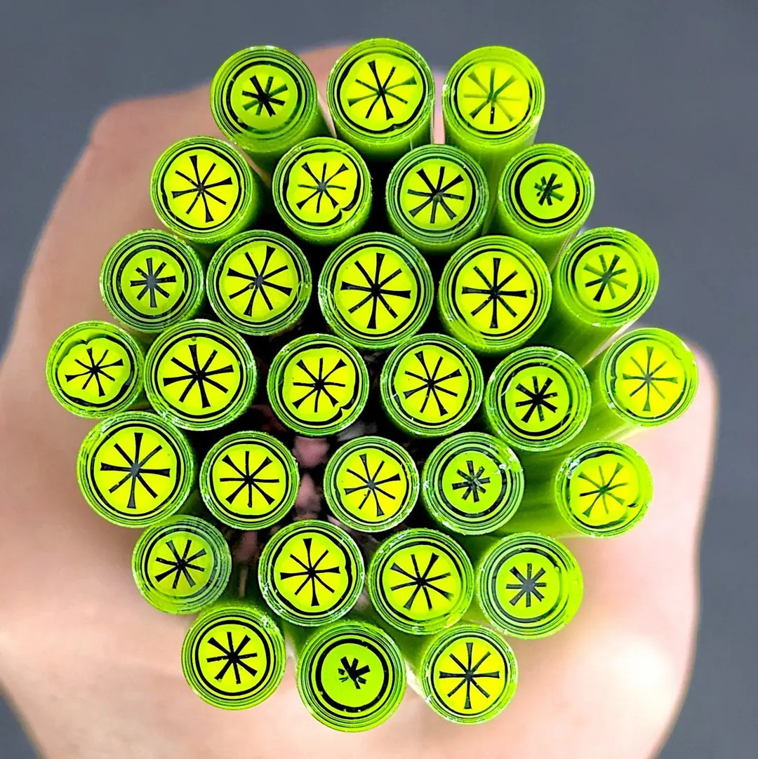 COE 90 Murrini | Spring Yellow Starburst 1oz | Millefiori, Murrine, Vitrigraph, Bullseye Murrini,... | Etsy (US)