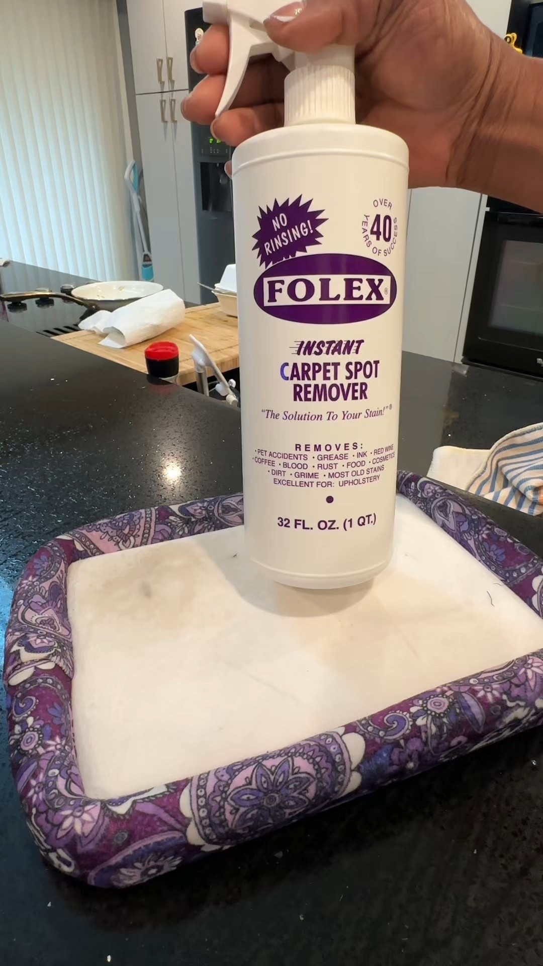 Every Home should have a bottle of Folex and here’s why…

Removes Stains from carpet, clothing, upholstery, works on all types of fabrics!!  

#LTKU