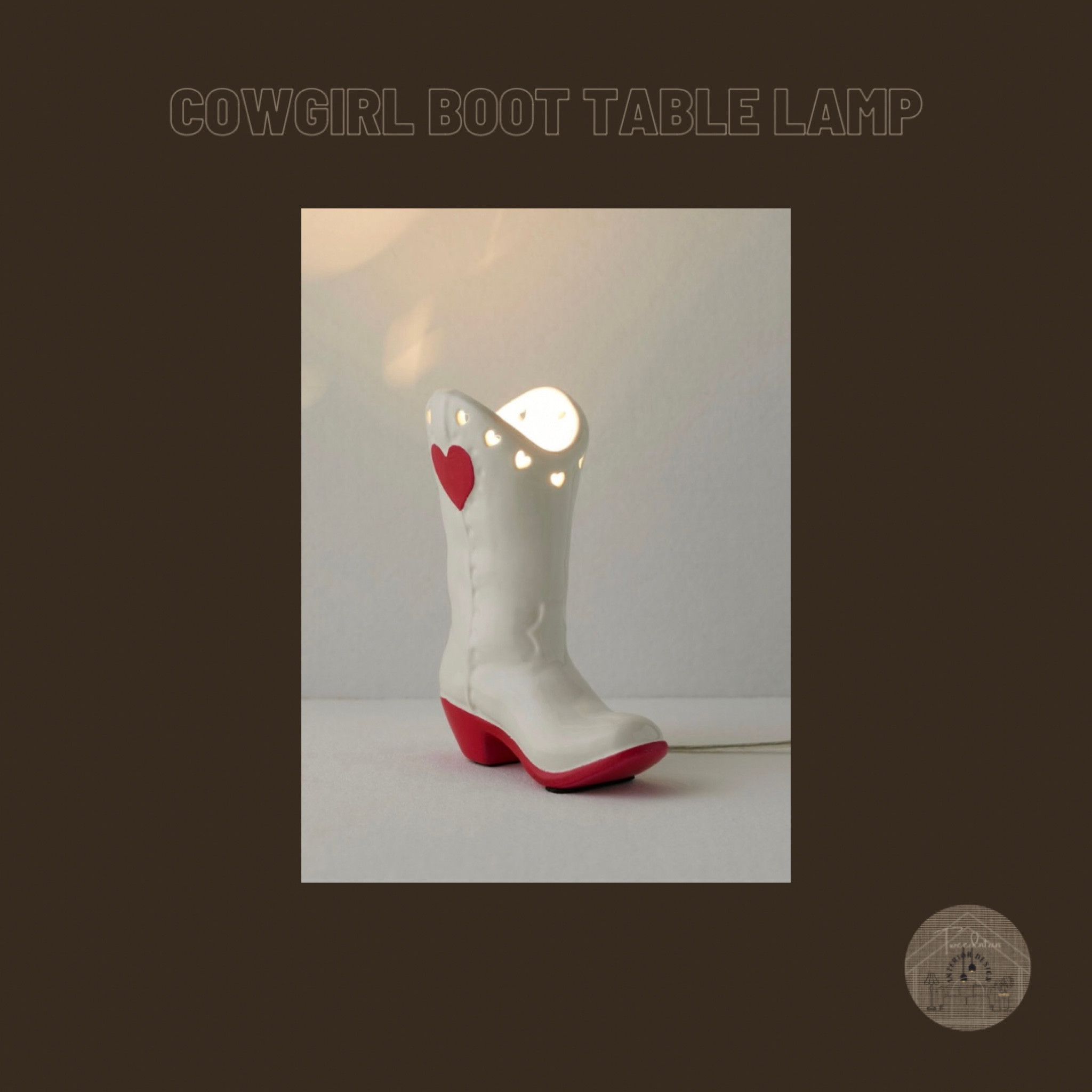 Cowgirl boot table lamp 👢

#LTKStyleTip #LTKSaleAlert #LTKHome
