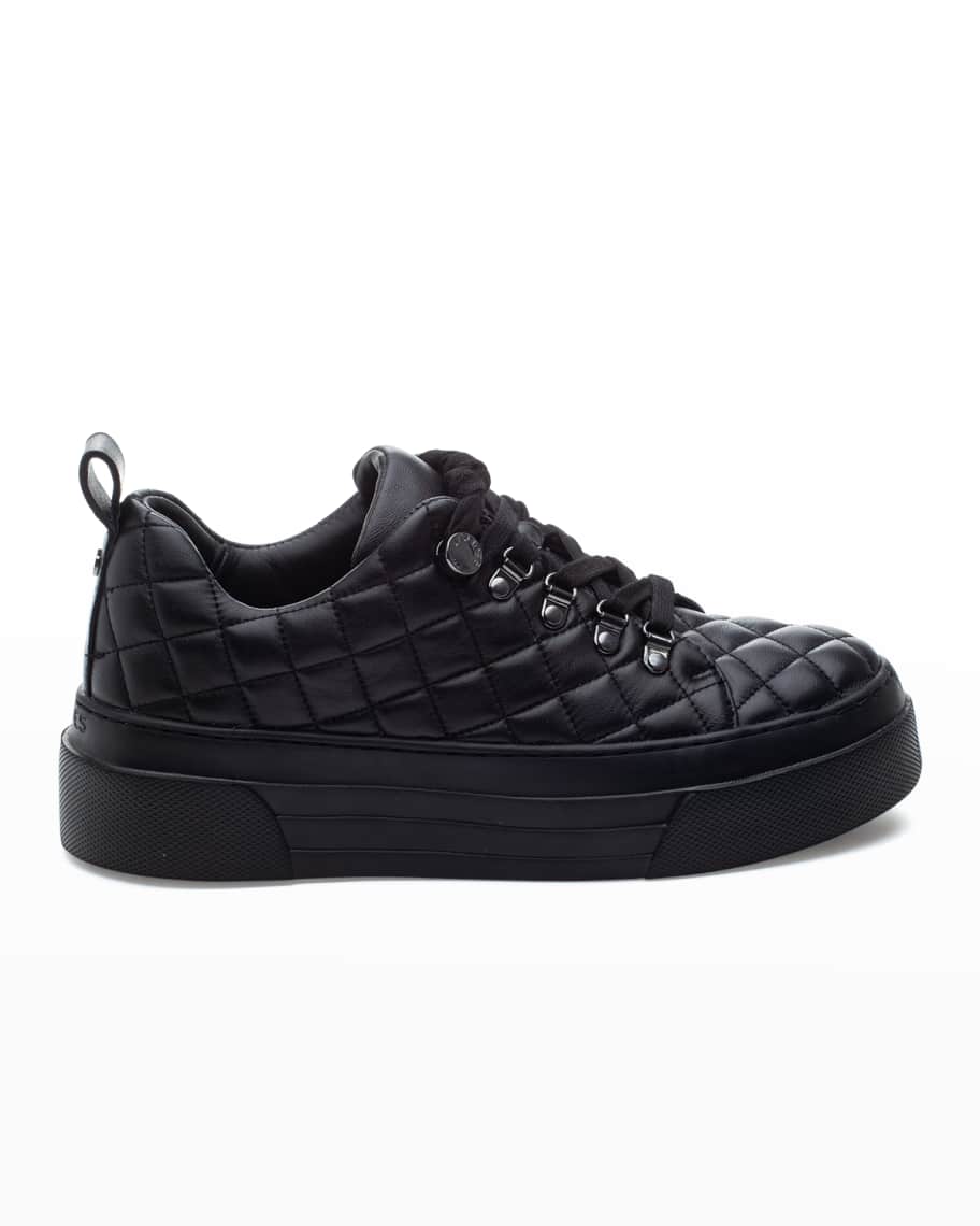Aimee Quilted Low-Top Sneakers | Neiman Marcus