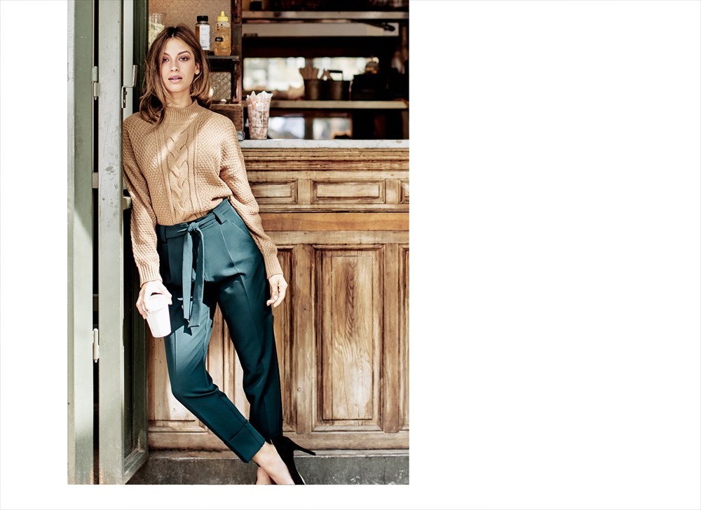 Belted Cindy Pant with Cuffs | Dynamite Clothing