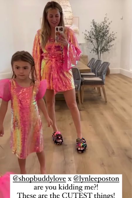 The CUTEST twinning dresses from Buddy Love!!

#twinning #matching #sequindress #momandmini #mamaandmini #wrapdress #bellsleevedress #pinkdress #womendress #holidayoutfit #partydress #ltkwomen 

#LTKSeasonal #LTKHoliday