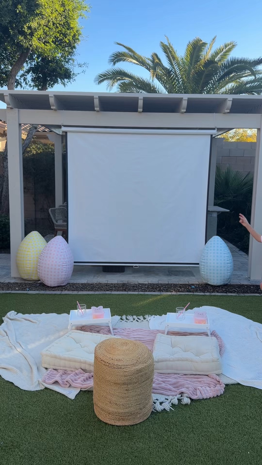 Easter / Spring outdoor movie night 

#LTKSeasonal #LTKdayinmylife #LTKmomlife