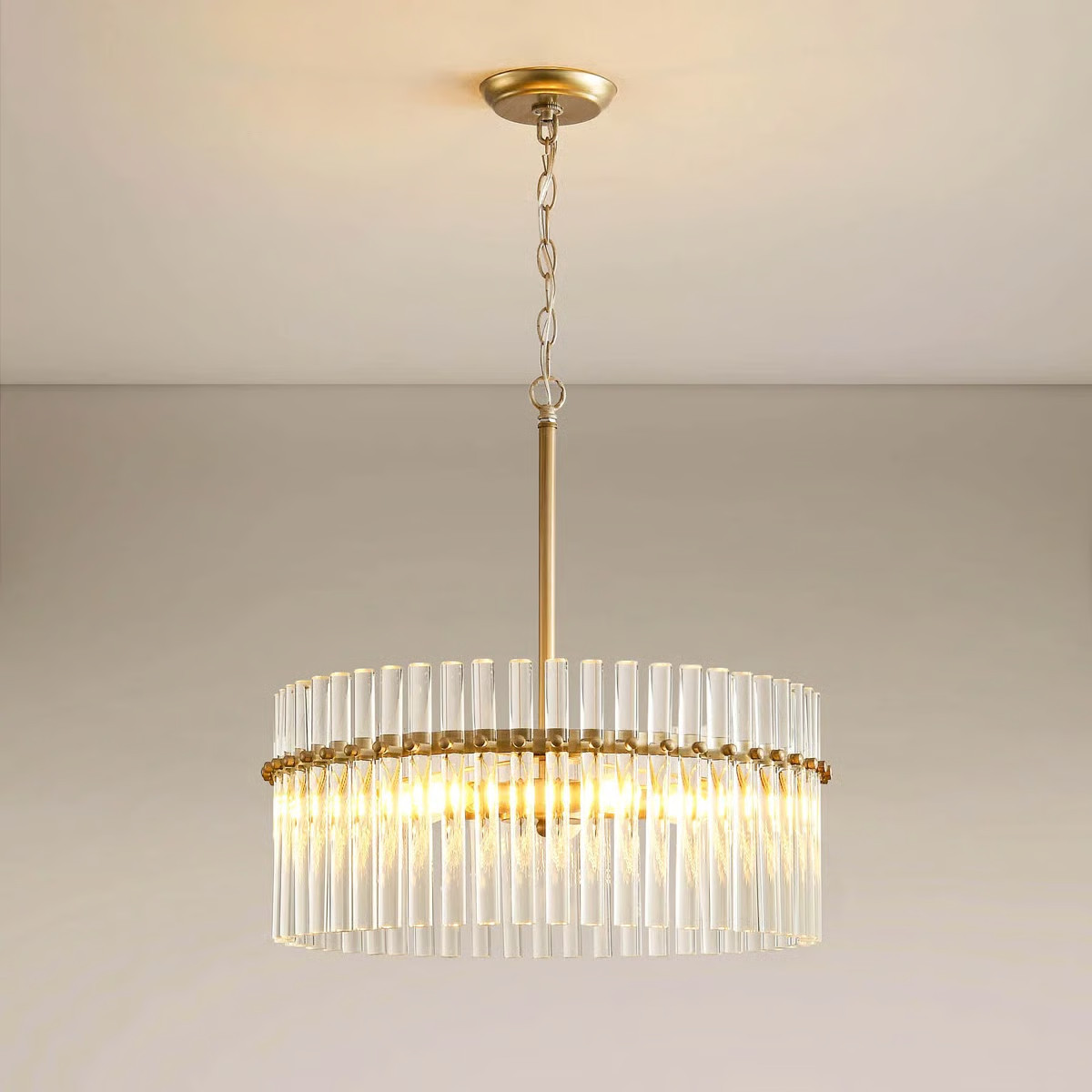Willa Arlo™ Interiors Maggio 5 - Light 20.2"  Drum Chandelier with Crystal Accents | Wayfair | Wayfair North America