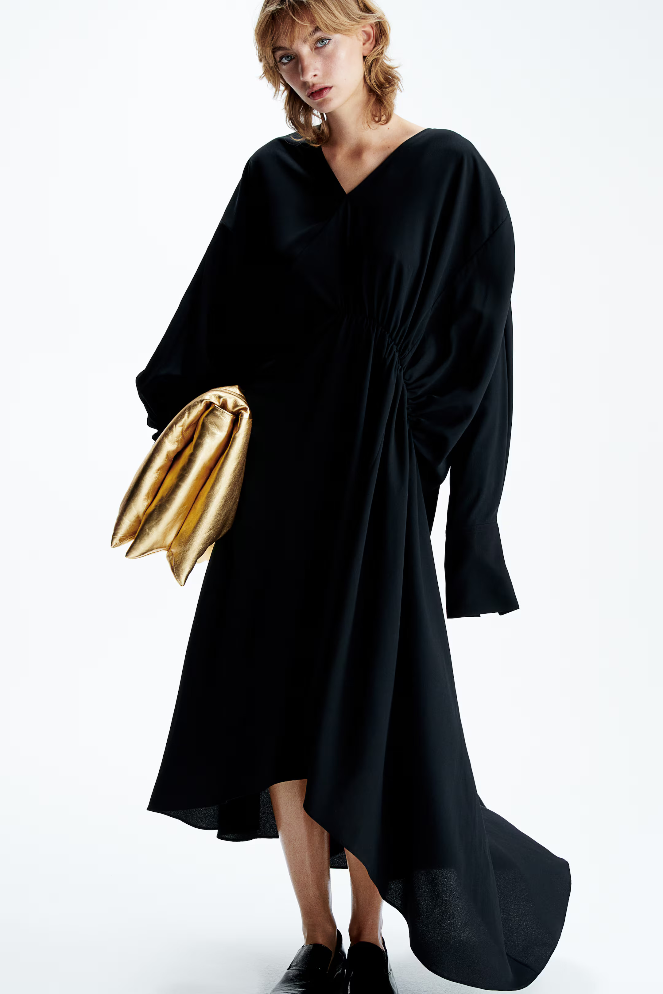 Asymmetric Crêpe Dress | H&M (US + CA)