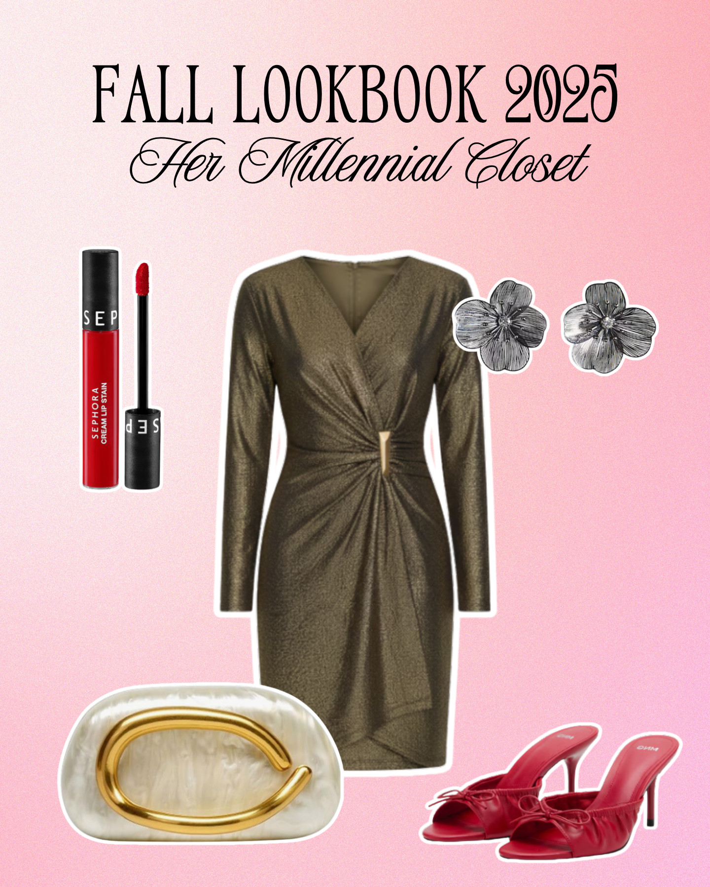 A golden look with a touch of red is a perfect combo for the Holidays!  

 

#LTKCyberWeek #LTKHoliday #LTKootd