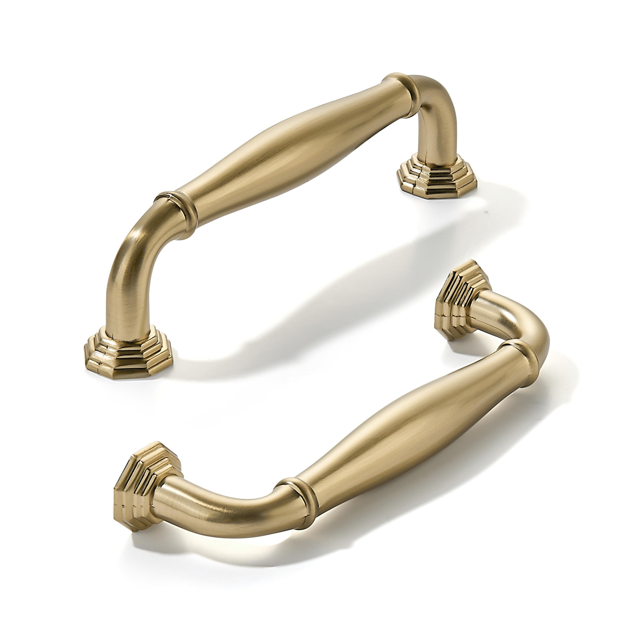 khtumeware 10 Pack 3-3/4 inch(96mm) Champagne Bronze Heavy Duty Solid Cabinet Pulls Satin Brass C... | Amazon (CA)