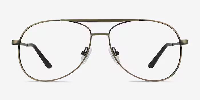 Aviator Bronze Eyeglasses | EyeBuyDirect.com