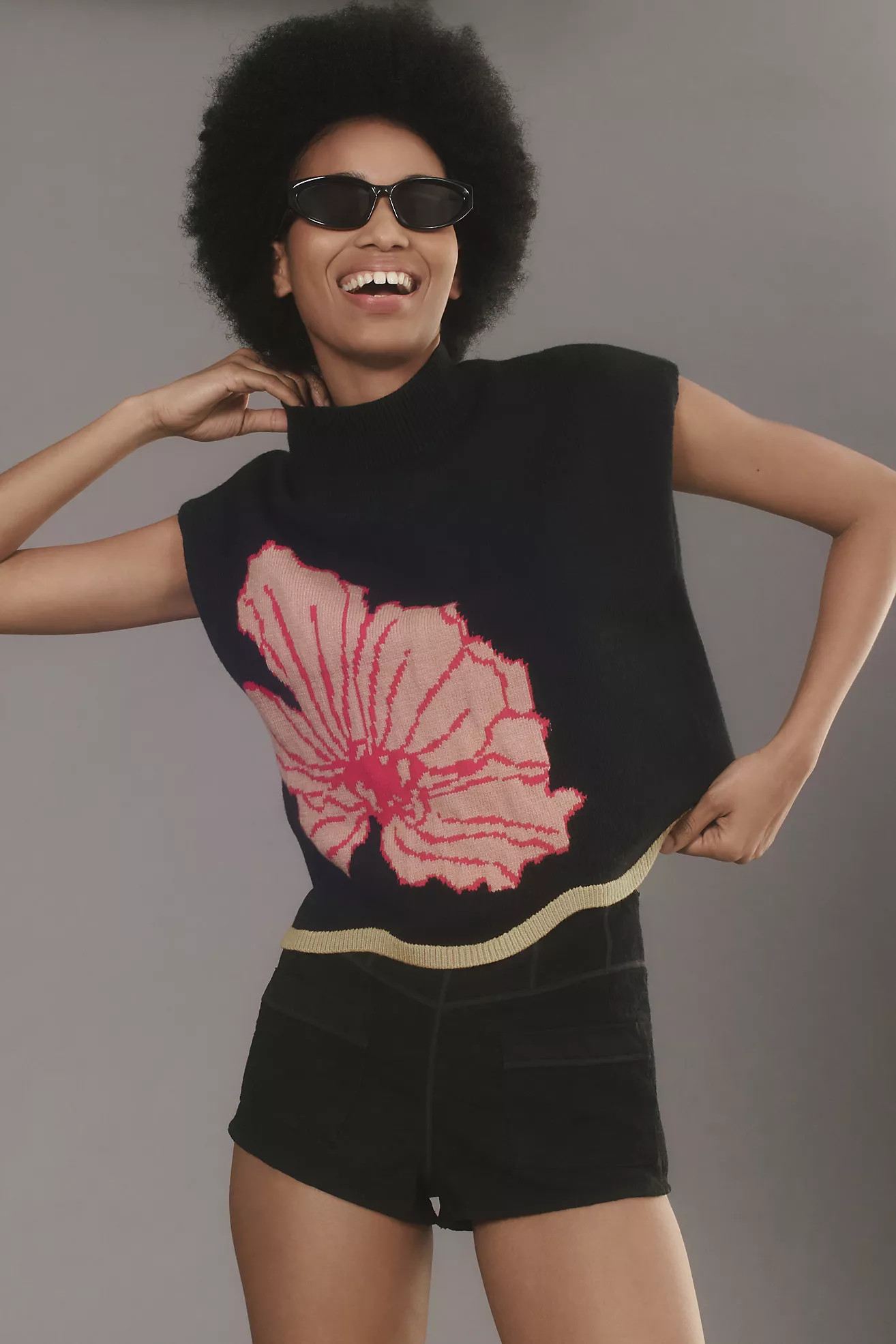 Maeve Wavy Sweater Vest | Anthropologie (US)