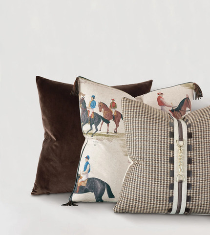 Click for more info about Aiden Appliqued Down Throw Pillow