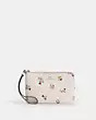 Corner Zip Wristlet With Heart Print | Coach Outlet CA