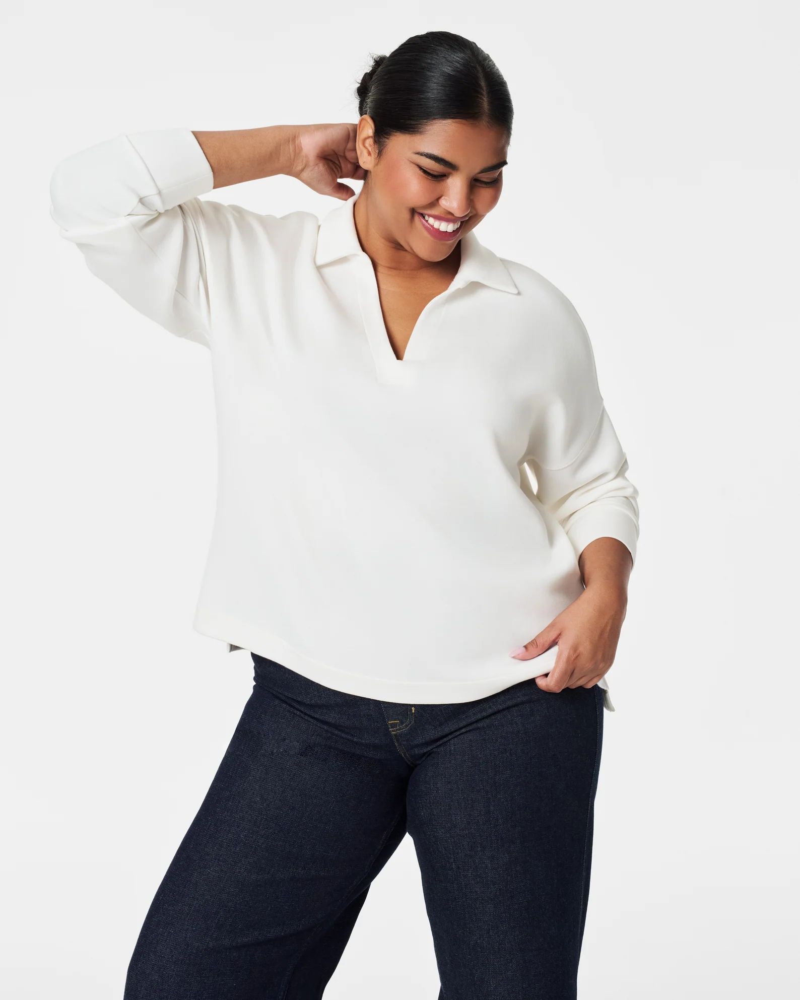 AirEssentials Polo Top | Spanx