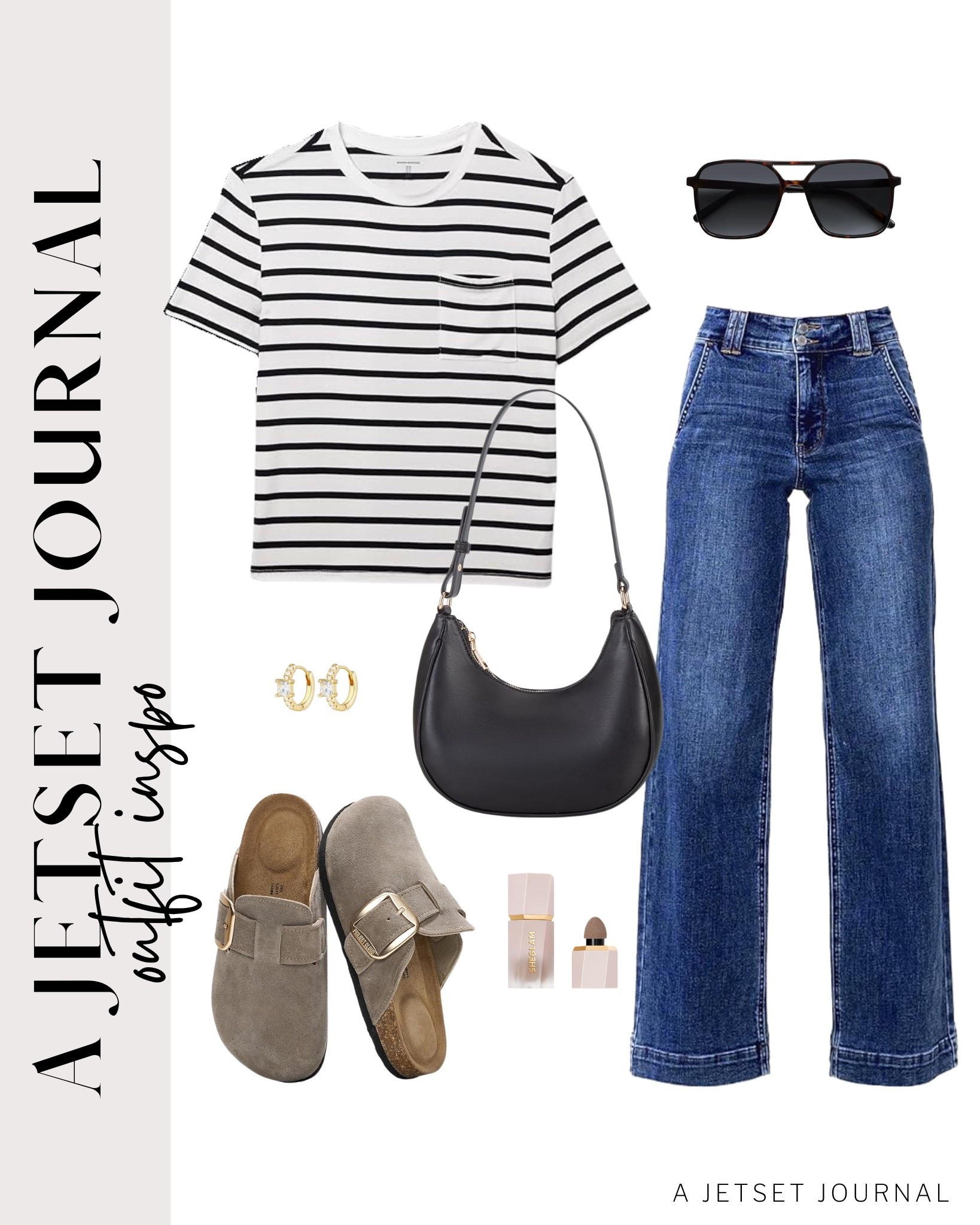 Here's a basic t shirt you can pair with wide leg jeans and a cute bag for an everyday look!
crossbody bag, two piece outfit, gold earrings, amazon fashion, fall style, trendy look, viral fashion, fall outfit, gold earrings, affordable style, amazon favorite, top picks, best seller, airport outfit

#LTKStyleTip #LTKSeasonal #LTKU