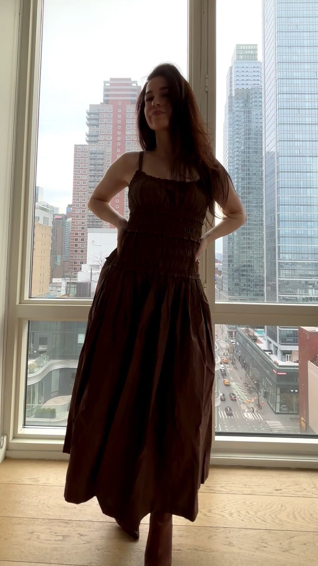 Might be my new favorite dress from Abercrombie 🤎

#LTKootd #LTKSaleAlert #LTKSeasonal