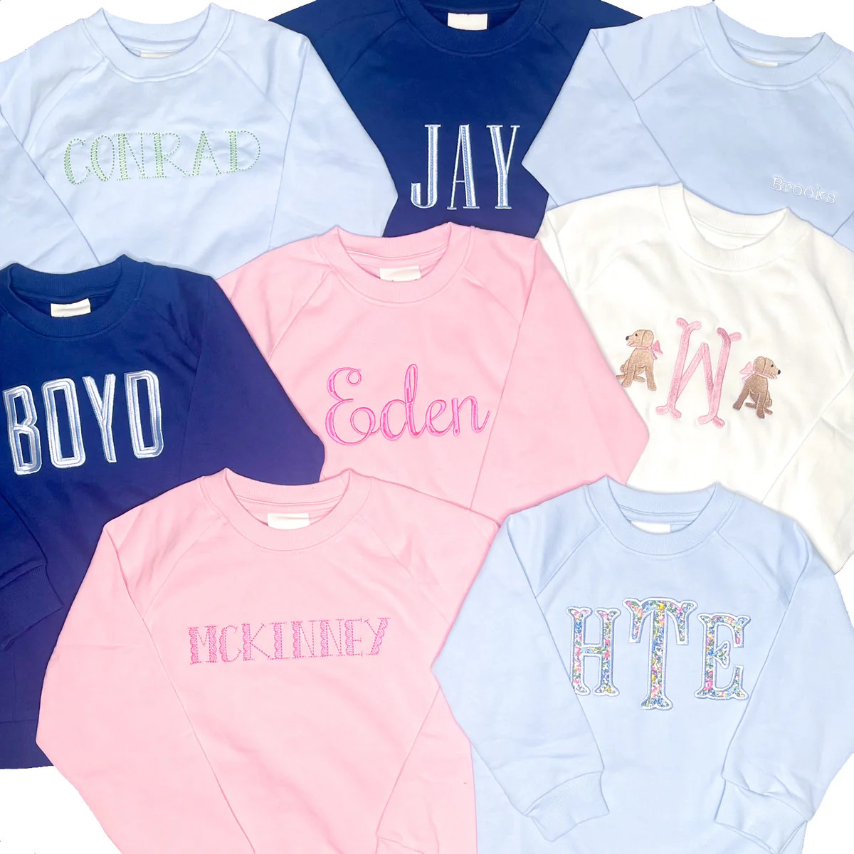 Kids Oversized Sweatshirt - Light Pink | Lovely Little Things Boutique